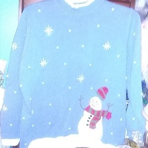 Xl Winter Snowman Sweater